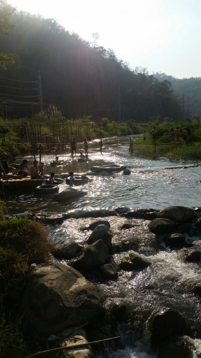 Bamboo Bridge River